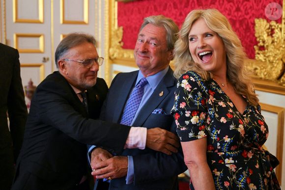 Raymond Blanc Alan Titchmarsh et Penny Lancaster lors de la cérémonie de remise des prix de la Fondation Kings à l'occasion du 35e anniversaire de la Fondation Kings au St James Palace, à Londres, Royaume-Uni, le 12 juin 2025. © Alpha Press/Bestimage