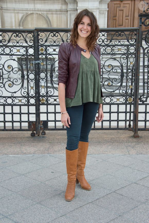 Fanny Agostini (Journaliste Marraine du 16e Forum International de la Météo et du Climat) - 16 ème Forum International de la météo et du climat sur le parvis de l'Hôtel de ville de Paris le 25 Mai 2019
© Alexandre Fay / PixPlanete / Bestimage