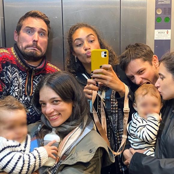 Celui de ses filles Pia et Gabrièle
Pia et Gabrièle, les filles de Catherine Laborde