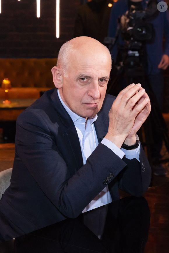 Exclusif - Jean-Michel Aphatie - Enregistrement de l'émission "On Est En Direct (OEED)", présentée par L.Ruquier et L.Salamé, et diffusée en direct le 2 avril sur France 2
© Jack Tribeca / Bestimage