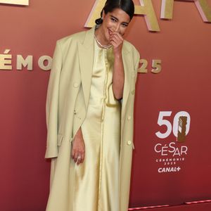 Leïla Bekhti -  Photocall de la 50ème édition de la cérémonie des César à l'Olympia à Paris, France, le 28 février 2025 © Dominique Jacovides - Olivier Borde / Bestimage