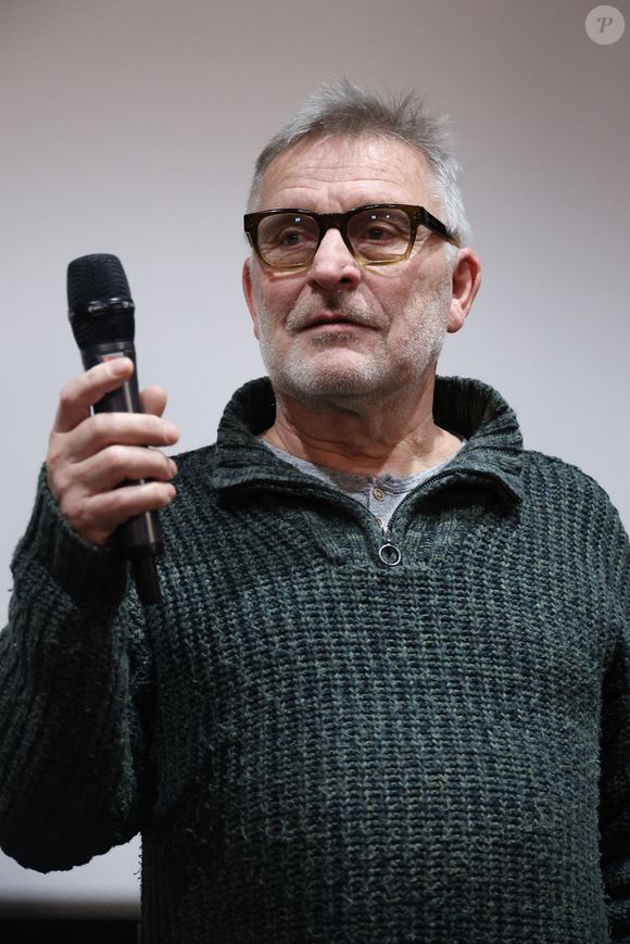 Exclusif - Bruno Moynot lors de la projection du film "Le Père Noël est une ordure" au cinéma Mac Mahon à Paris, présenté par J-P. Lavoignat, à l'occasion de la sortie du livre "Le Splendid par Le Splendid", suivi d'une rencontre et d'une séance de dédicaces avec les comédiens G. Jugnot, B. Moynot et T. Lhermitte. Paris, le 15 décembre 2024.
© Denis Guignebourg/Bestimage