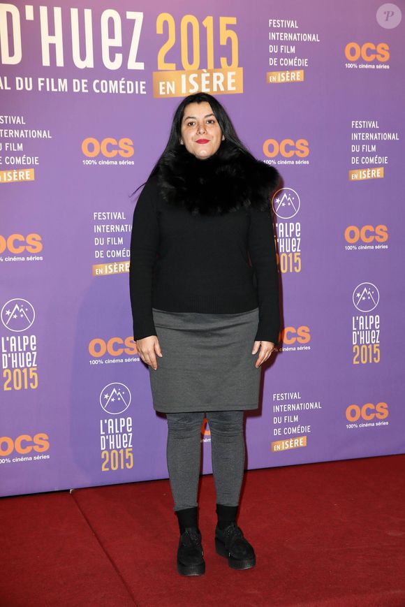 Marjane Satrapi - 2ème journée du 18ème festival international du film de comédie de l'Alpe d'Huez le 15 Janvier 2014. DOMINIQUE JACOVIDES / BESTIMAGE