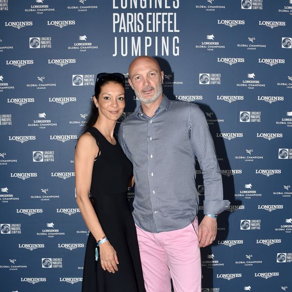 Sur son compte LinkedIn, il est indiqué qu'elle est actuellement  "Professeur de danse classique au Pôle Supérieur de Paris/Boulogne-Billancourt et au conservatoire Claude Debussy Paris".

Exclusif - Frank Leboeuf et sa femme Chrislaure Nollet - Photocall du Longines Paris Eiffel Jumping au Champ de Mars à Paris, le 6 juillet 2018. © Veeren/Borde/Bestimage