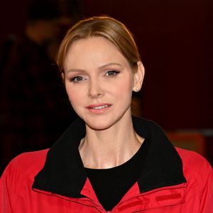 Charlene de Monaco donne le coup d'envoi de la 26eme No Finish Line à Monaco, le 15 novembre 2025, 

Photo : Bruno Bébert / Bestimage