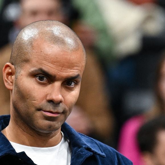 Tony PARKER, président de l'ASVEL, lors du match de l'Euroligue Turkish Airlines opposant Paris à Lyon-Villeurbanne à l'Adidas Arena, le 30 janvier 2025 à Paris, en France. Photo : Anthony Dibon/Icon Sport/ABACAPRESS.COM