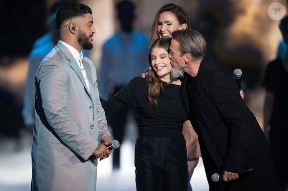 Le chanteur est le mentor de talents de The Voice

Maelle Pistoia alias Maelle, Vitaa, Slimane et Florent Pagny se produisent sur scène lors des 35e Victoires de la Musique à la Seine Musicale le 14 février 2020 à Boulogne-Billancourt, France. Photo by David Niviere/ABACAPRESS.COM