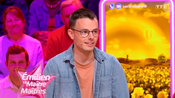 Emilien dans "Les 12 Coups de midi", le 5 mai 2025, sur TF1
