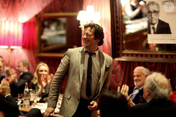 Laurent Gerra - Dîner en l'honneur de Sophia Loren au restaurant Le Passage lors de la 7éme édition du Festival Lumiére de Lyon le 13 Octobre 2015. Au court de la soirée, John Lasseter a été élevé au rang de Chevalier des Arts et Lettres par Thierry Frémaux, alors que Georges Kepenekian, premier adjoint au Maire de Lyon, remettait la Médaille de la ville de Lyon à Sophia Loren.
DOMINIQUE JACOVIDES / BESTIMAGE