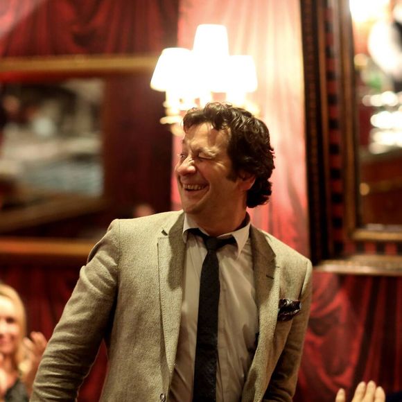 Laurent Gerra - Dîner en l'honneur de Sophia Loren au restaurant Le Passage lors de la 7éme édition du Festival Lumiére de Lyon le 13 Octobre 2015. Au court de la soirée, John Lasseter a été élevé au rang de Chevalier des Arts et Lettres par Thierry Frémaux, alors que Georges Kepenekian, premier adjoint au Maire de Lyon, remettait la Médaille de la ville de Lyon à Sophia Loren.
DOMINIQUE JACOVIDES / BESTIMAGE