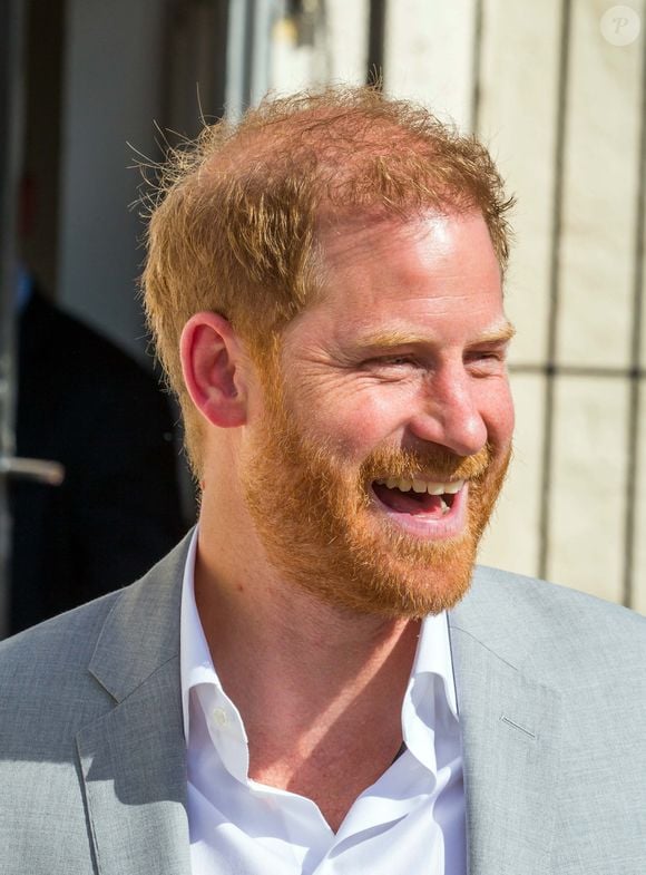 Le prince Harry en visite au Community Recording Studio de Nottingham, Royaume Uni, le 9 septembre 2025. © Stephen Daniels/Alpha Press/Bestimage