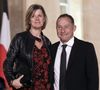 Des enfants nés de son mariage avec Florence Bouet 

L'ancien footballeur français Jean-Pierre Papin et son épouse Florence Papin - Dîner au palais de l'Élysée en l'honneur des 50 ans du Variétés Club de France, à Paris, le 14 octobre 2021. © Stéphane Lemouton / Bestimage