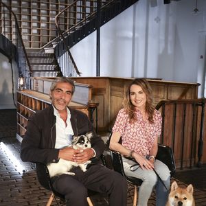 Exclusif - Ary Abittan pendant l’enregistrement d’Animaux Stars, présenté par B.Montiel et diffusé le 4 octobre 2025 sur Animaux TV, à Paris, France le 3 juillet 2025. © Jack Tribeca/Bestimage