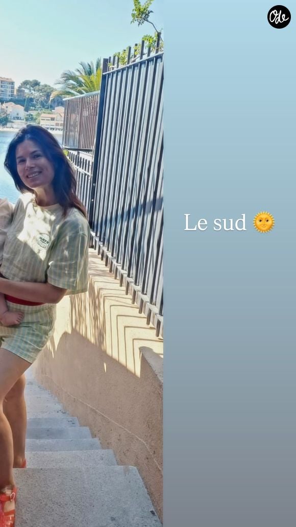 Leur fille a vécu une grande première pendant les vacances.

Capture du compte Instagram de Flavie Péan, le 9 juillet 2026.