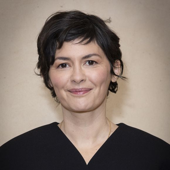 Audrey Tautou - Photocall du défilé Jacquemus au 51 rue Raynouard lors de la Fashion Week Masculine prêt-à-porter Automne/Hiver 2025-2026 à Paris, le 26 janvier 2025. 
© Olivier Borde / Bestimage