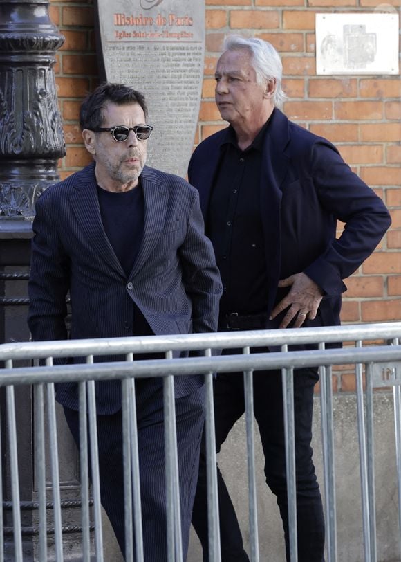 Fabrice Le Ruyet - Arrivées aux obsèques de N.Farès en l'église Saint-Jean-de-Montmartre à Paris, le 24 avril 2026. N.Farès est décédée le 17 avril 2026 à l'âge de 57 ans, quelques jours après un "incident cardiaque" survenu le 12 avril 2026 dans la piscine du complexe sportif, Blanche (9ème).
© Jacovides / Borde / Bestimage
