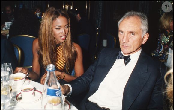 ARCHIVES - Naomi Campbell et Terence Stamp à la soirée des London Fashion Awards.