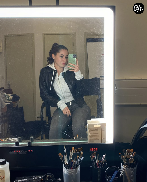Jade Pradin , actrice dans la série "Plus belle la vie, encore plus belle".