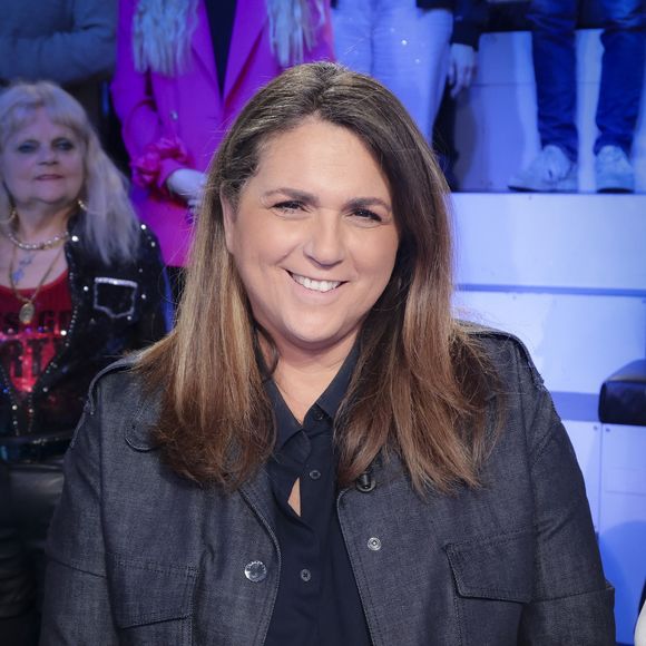 Exclusif - Valérie Benaim, sur le plateau de l’émission « TPMP » présentée par C.Hanouna et diffusée en direct sur Youtube et sur toutes les box (SFR, FREE, Bouygues, MyCanal etc), Paris, France, le 20 mars 2025. © Jack Tribeca / Bestimage