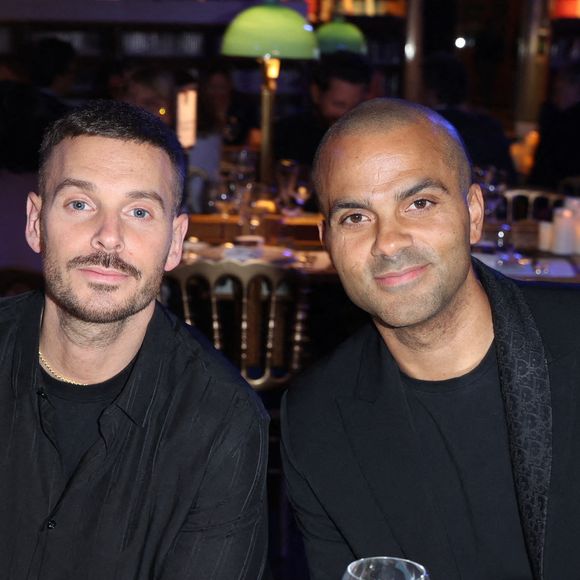 M. Pokora et Tony Parker assistent au photocall " Make a Wish Gala " à Paris, France, le 25 novembre 2024 à Paris, France. Photo by Jerome Dominé/ABACAPRESS.COM