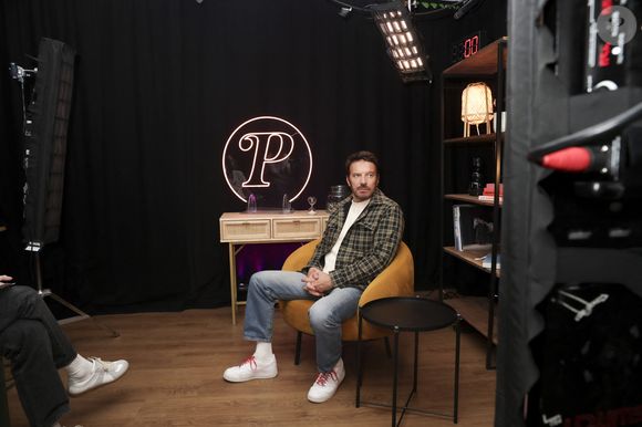 Exclusif - Samuel Le Bihan pose lors d'un interview chez Webedia à Levallois-Perret le 4 novembre 2024. © Jack Tribeca / Bestimage