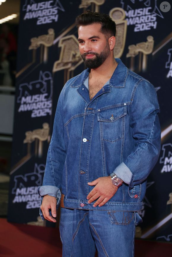 Kendji Girac - Photocall de la 26ème édition des NRJ Music Awards au palais des festivals de Cannes, le 1er novembre 2024.
© Guignebourg / Bebert / Bestimage