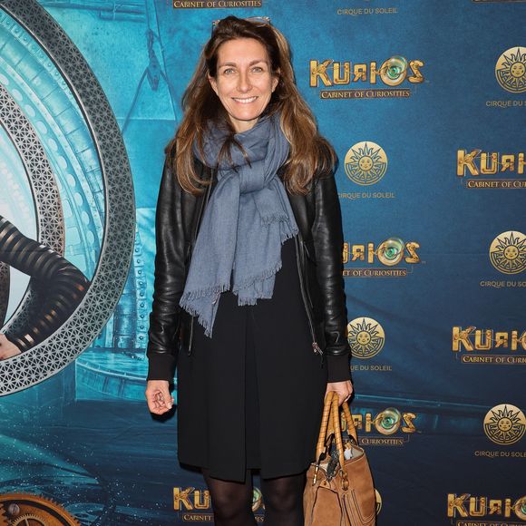 Anne-Claire Coudray à la première du spectacle du Cirque du Soleil "Kurios, Cabinet des curiosités" à Chatou le 21 novembre 2023. Cérdit Coadic Guirec/Bestimage