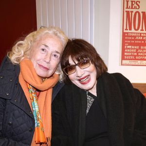 Judith Magre et Brigitte Fossey dans les coulisses du spectacle "Judith Magre dit Apollinaire" au théâtre de poche-Montparnasse à Paris le 22 septembre 2025.

© Cédric Perrin/Bestimage