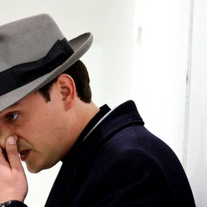 Exclusif - Alain-Fabien Delon lors du cocktail après-spectacle lors de la soirée Ciné-concert symphonique "Alain Delon, le dernier Samouraï" au Palais des congrès à Paris le jour de son anniversaire le 8 novembre 2024.

© Jacovides / Moreau / Bestimage