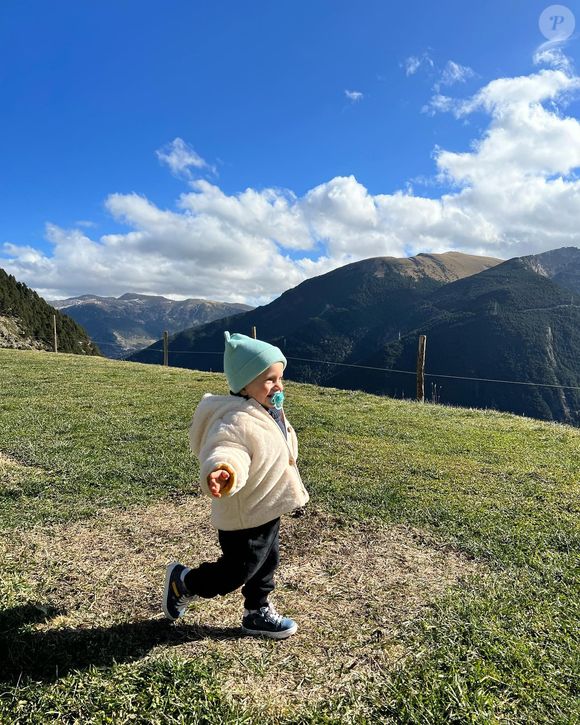 Julian Alaphilippe et Marion Rousse vivent avec leur fils Nino en Andorre. Photo Instagram.