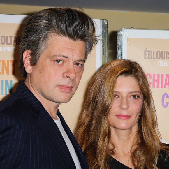 Benjamin Biolay, Chiara Mastroianni assistant à la première de Chambre 212 tenue à l'UGC Cine Cite Les Halles à Paris, France, le 30 septembre 2019. Photo David Boyer/ABACAPRESS.COM