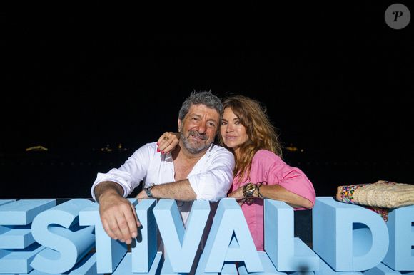 Exclusif - Philippe Warrin et sa femme Ingrid Chauvin - Soirée en collaboration avec la marque de Rhum de JoeyStarr « Carnival » au restaurant Neptune à Monaco lors du 64ème Festival de Télévision de Monte Carlo le 14 juin 2025.
© Pierre Perusseau / Osuna / Bestimage
