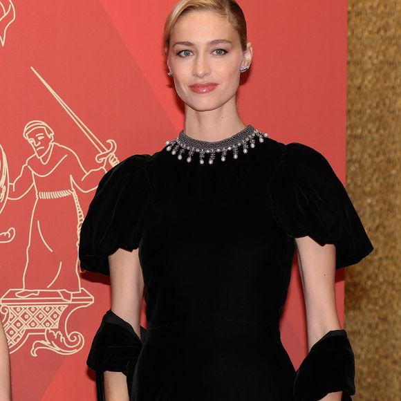Beatrice Borroméo Casiraghi durant la traditionnelle soirée de la Fête Nationale Monégasque au Grimaldi Forum à Monaco, le 19 novembre 2024. © JC VINAJ / Pool Monaco / Bestimage