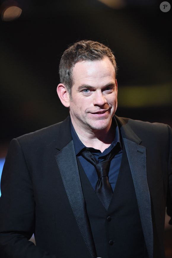 Garou lors du 28e Téléthon, le plus grand événement annuel de collecte de fonds en France avec 30 heures de transmission en direct à la télévision, le 6 décembre 2014 à Paris, France.  © Nicolas Gouhier / Abacapress.com