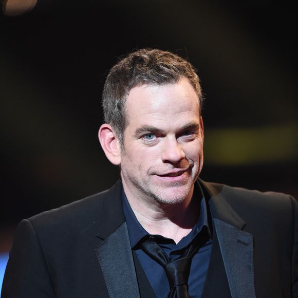 Garou lors du 28e Téléthon, le plus grand événement annuel de collecte de fonds en France avec 30 heures de transmission en direct à la télévision, le 6 décembre 2014 à Paris, France.  © Nicolas Gouhier / Abacapress.com