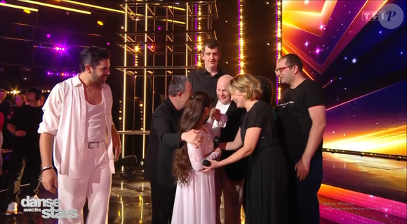 Où elle a notamment été rejointe par le casting d'"Un p'tit truc en plus"

Ces notes dans "Danse avec les stars" font parler ! Capture d'écran TF1