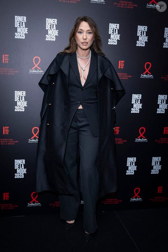 Laura Smet au photocall du 22ème dîner de la mode pour le Sidaction à Paris le 30 janvier 2025.
© Olivier Borde / Bestimage