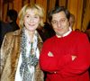 “On se voyait beaucoup mais on n'osait pas se dire qu’on était amoureux. ‘On s’est connus, on s’est reconnus’ et… On ne s’est plus quittés pendant très longtemps" affirme Marie-Anne Chazel
Marie Anne Chazel & Christian Clavier - Hommage à Polanski au ministère de la Culture à Paris le 6 mars 2003 RINDOFF-BORDE / BESTIMAGE