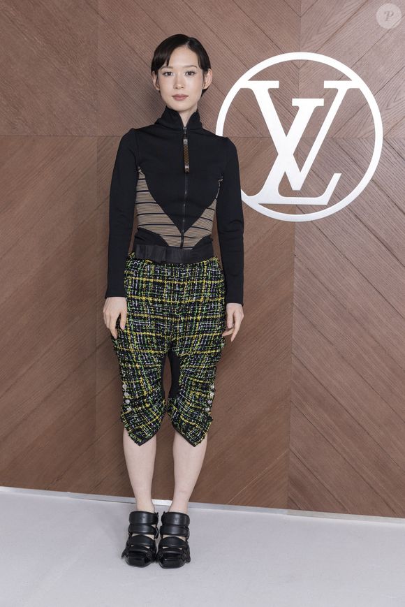 Moeka Hoshi - Photo Call pour Le Défilé « Vuitton »Collection Prêt-à-Porter Automne/Hiver 2025-2026" lors de la Fashion Week de Paris (PFW), le 10 mars 2025. © Olivier Borde /Bestimage