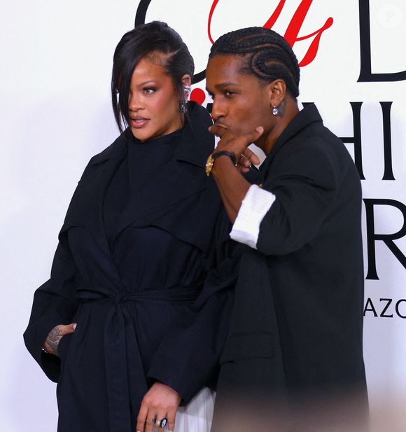 Rihanna et Asap Rocky assistent aux 2025 CFDA Awards à New York le 3 novembre 2025. Photo par Charles Guerin/ABACAPRESS.COM