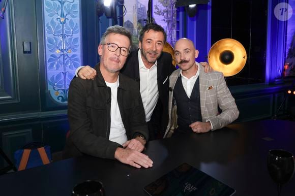 Exclusif - Jean-Luc Lemoine, Bernard Montiel, Viktor Vincent - Enregistrement de l'émission "L'Invitation", présentée par B.Montiel et diffusée le 22 décembre sur Olympia TV
© Jack Tribeca / Bestimage