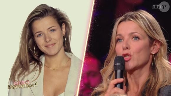 Laure Guibert lors du prime baptisé Merci Dorothée ! diffusé le vendredi 24 janvier 2025 sur TF1.
