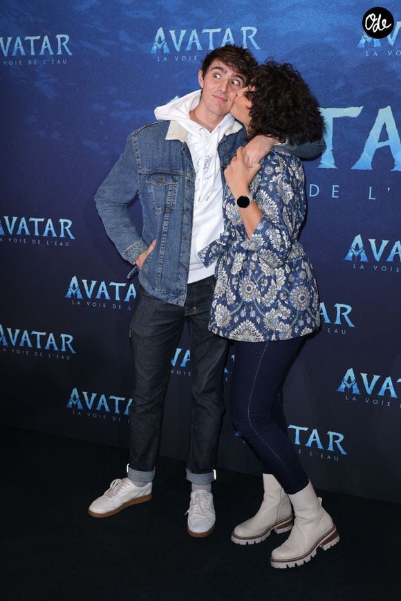 Vaimalama Chaves lors de la première du film « Avatar : La Voie de l’Eau » (Avatar: The Way of Water) qui s’est tenue au Grand Rex, à Paris, en France, le 13 décembre 2022. Photo de David Boyer/ABACAPRESS.COM