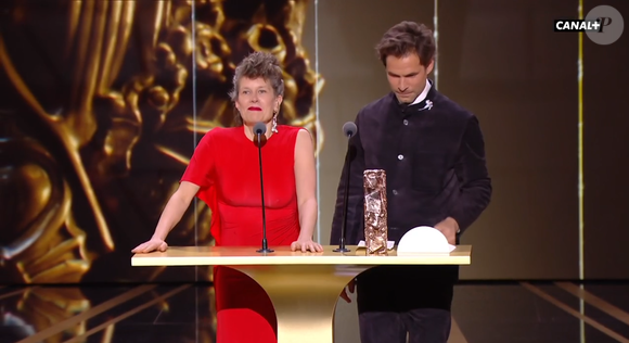 Meilleure musique originale : Emilia Pérez, César 2025, capture d'écran Canal+.