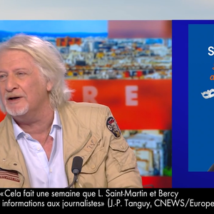 Patrick Sébastien invité de "L'Heure des Pros" sur CNews.