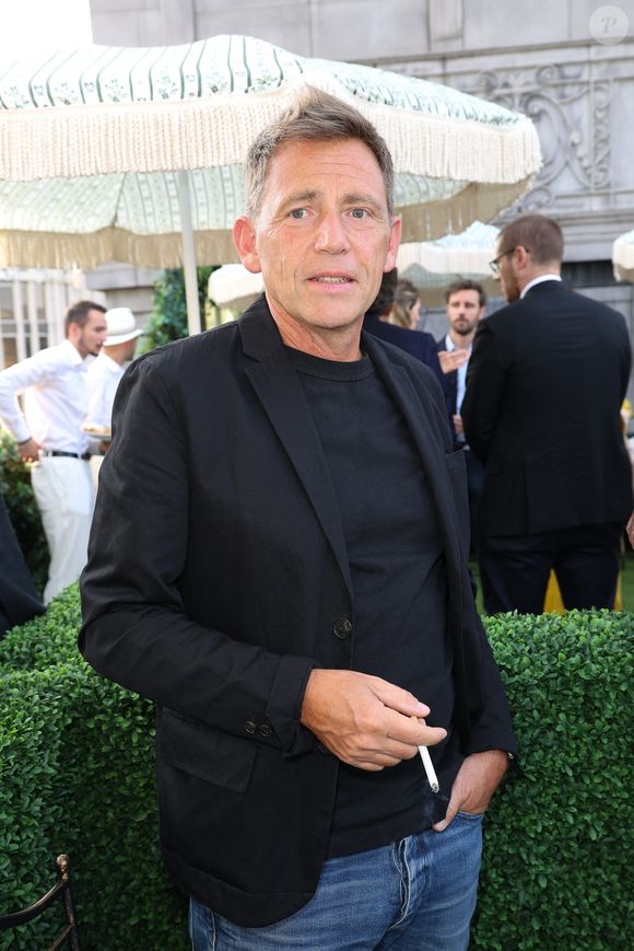 Exclusif - Daniel Riolo - Inauguration du Rooftop "Le Marta - Jardin suspendu" au sommet de l'hôtel Barrière Fouquet's à Paris le 26 juin 2024.  © Coadic Guirec / Bestimage