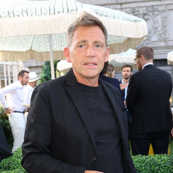 Exclusif - Daniel Riolo - Inauguration du Rooftop "Le Marta - Jardin suspendu" au sommet de l'hôtel Barrière Fouquet's à Paris le 26 juin 2024.  © Coadic Guirec / Bestimage