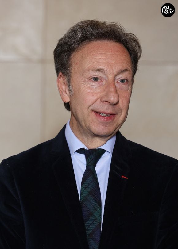 Stéphane Bern nommé Pape du Patrimoine lors de la Saint Clément au restaurant Alain Ducasse Baccarat, à Paris, France, le 20 novembre 2025. © Denis Guignebourg/Bestimage