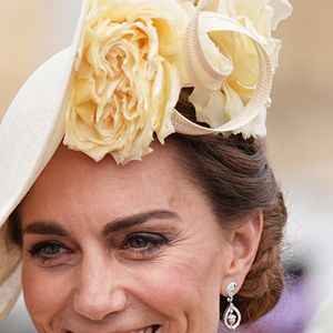 Catherine (Kate) Middleton, princesse de Galles, lors de la Royal Garden Party de Buckingham Palace à Londres, le 20 mai 2025. (Aaron Chown/WPA-Pool / Julien Burton via Bestimage).