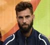 Joueur émotif et entier, Benoît Paire est connu pour ses coups de sang sur les courts.
La chanteuse française Shy'm alias Tamara Marthe et le joueur de tennis français Benoît Paire assistent à un match de tennis entre le Belge David Goffin et l'Australien Sam Groth, au premier tour du tournoi de tennis masculin des Jeux olympiques à Rio de Janeiro, au Brésil. Photo ABACAPRESS.COM